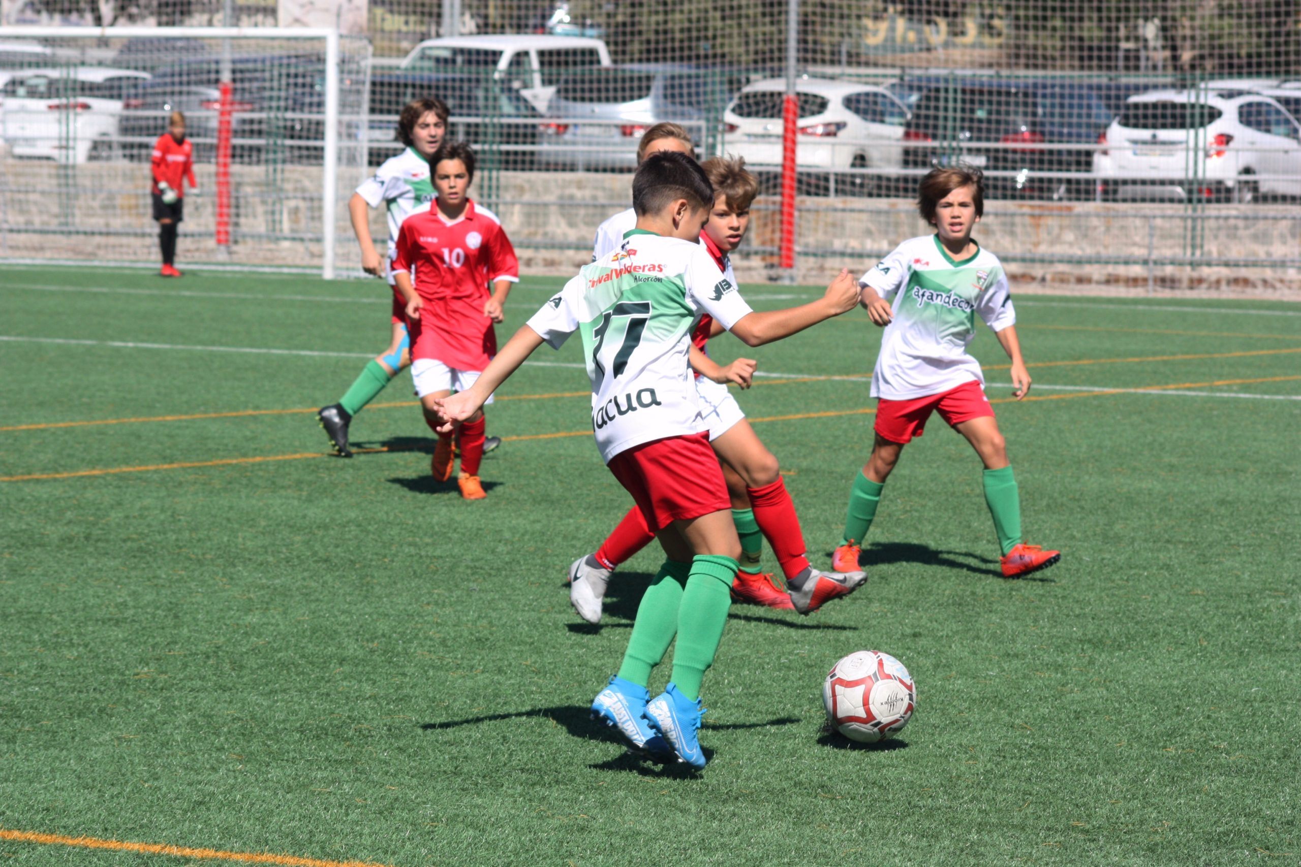 El Infantil «B» suma tres puntos en su desplazamiento a Leganés