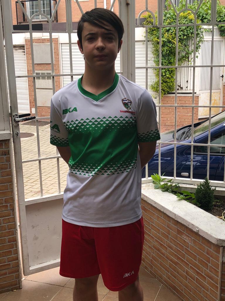 Rubén Garrido, jugador del Infantil B: “El fútbol es el deporte que más me llena”